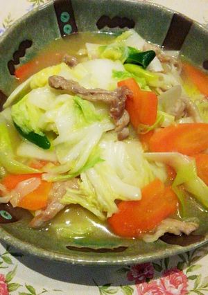 生姜のきいた白菜の旨煮-レシピのメイン写真