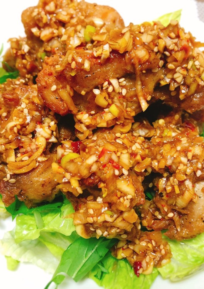 油淋鶏風唐揚げ（唐揚げアレンジ）-レシピのメイン写真