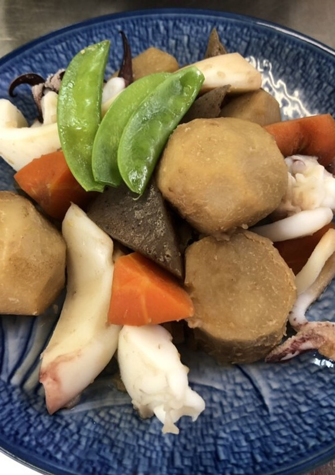 里芋とイカの煮物-レシピのメイン写真