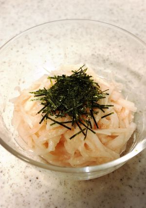 超簡単！！！困った時にささっと大根サラダ-レシピのメイン写真