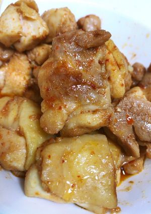 旨辛チキン【韓国味噌風】-レシピのメイン写真
