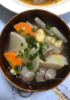 具だくさんのけんちん汁-レシピのメイン写真