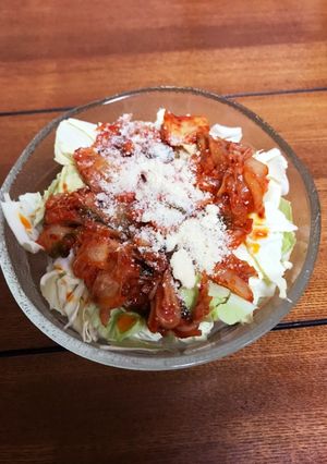 キムチーズキャベツサラダ-レシピのメイン写真