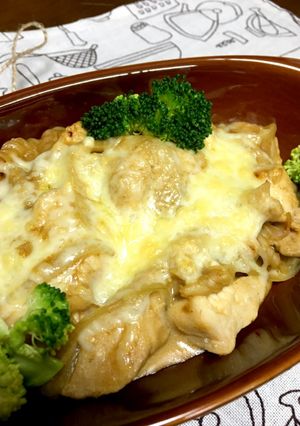 マカロニ茹でずに簡単！カレーグラタン-レシピのメイン写真