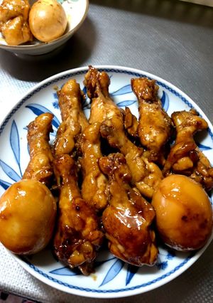 なますの酢で簡単!手羽元の甘酢煮-レシピのメイン写真
