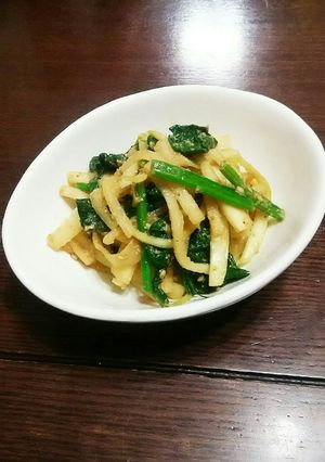 大根とほうれん草のごま味噌和え。-レシピのメイン写真