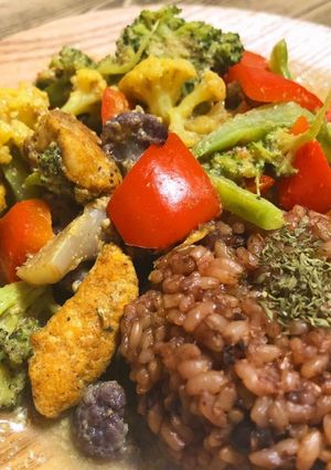 たっぷり野菜と豆乳のシナモンカレー-レシピのメイン写真