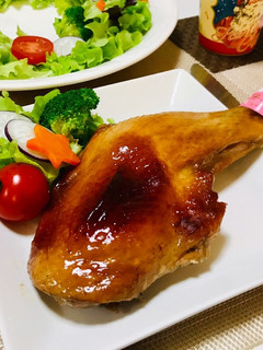 クリスマスチキン・簡単ローストチキン-レシピのメイン写真