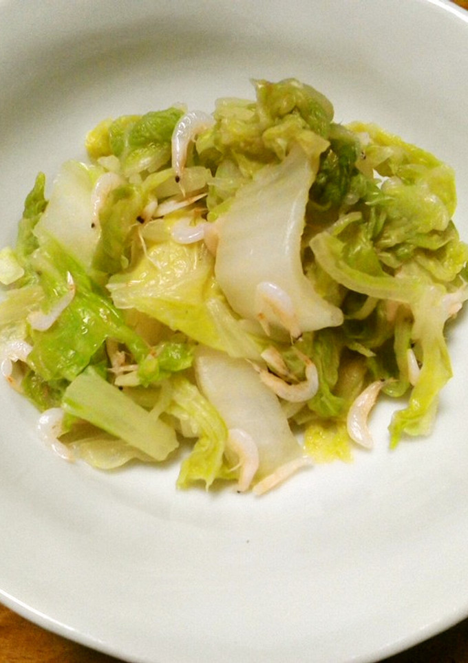 アミエビと青梗菜の炒めもの-レシピのメイン写真