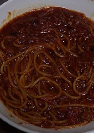 ワンパンミートパスタ-レシピのメイン写真