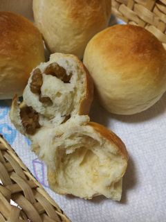 ふわふわくるみミルクぱん-レシピのメイン写真