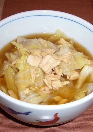 キャベツとシーチキンのさっと煮-レシピのメイン写真