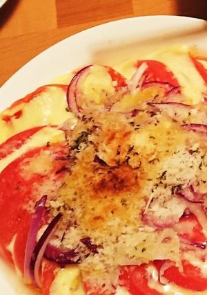 トマト消費にも✩焼きカプレーゼ-レシピのメイン写真
