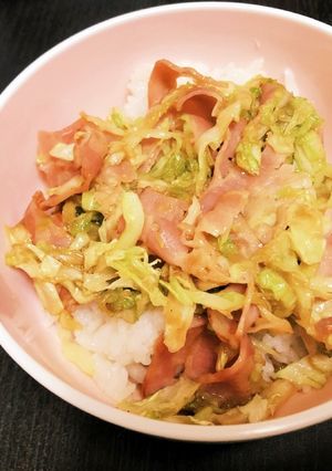 キャベツとベーコン炒め-レシピのメイン写真