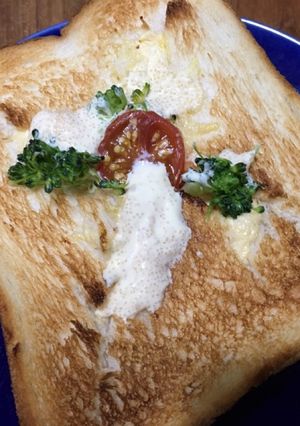 朝食に具がたれないトースト「たらマヨ」-レシピのメイン写真