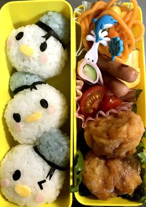 ツムツムキャラ弁-レシピのメイン写真
