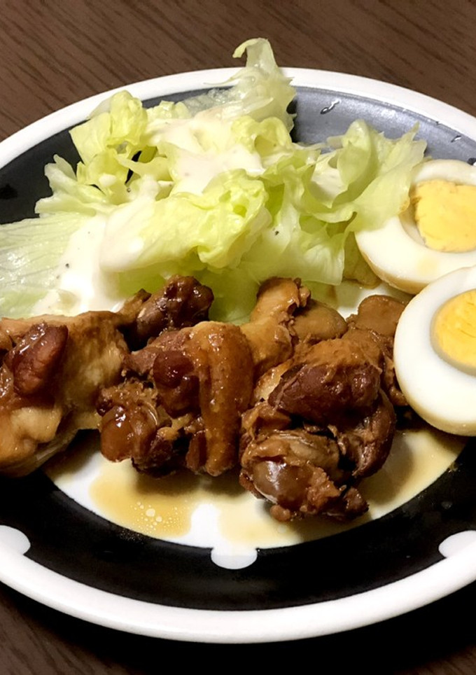 時短！男の圧力鍋を使ったの鶏のさっぱり煮-レシピのメイン写真