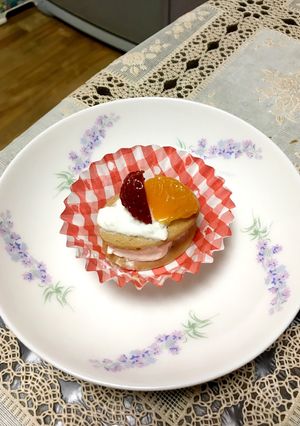 離乳食中期から ちょこっとケーキ-レシピのメイン写真