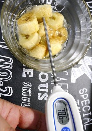 レンジで簡単！免疫up！80℃黒バナナ-レシピのメイン写真