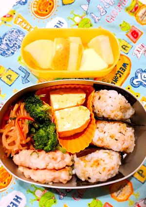 幼稚園お弁当 3歳4ヶ月①-レシピのメイン写真