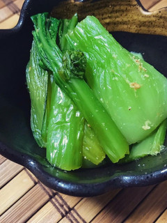 簡単!レンジで青梗菜の生姜お浸し♪-レシピのメイン写真