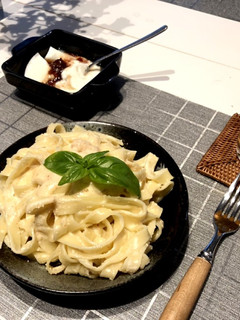 カンタン♪明太子のクリームソースパスタ-レシピのメイン写真