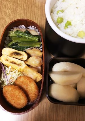 2018／12／12お弁当-レシピのメイン写真