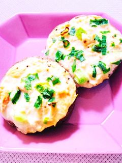 低糖質!しいたけのツナマヨ焼き-レシピのメイン写真