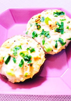 低糖質！しいたけのツナマヨ焼き-レシピのメイン写真