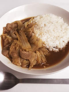 おひとり白菜カレー-レシピのメイン写真
