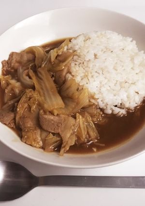おひとり白菜カレー-レシピのメイン写真