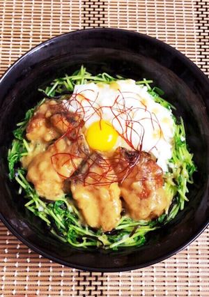 柑橘ブリの甘酒味噌焼きシャキとろろ丼-レシピのメイン写真