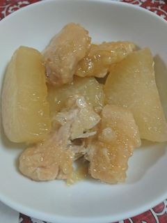 大根と鶏むね肉のあったか煮-レシピのメイン写真