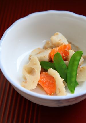 根菜の温サラダ-レシピのメイン写真