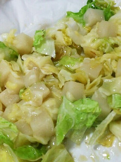 簡単!キャベツとお餅のチーズ焼き-レシピのメイン写真