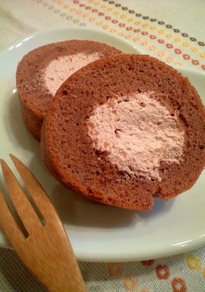 フライパンで簡単☆ロールケーキ-レシピのメイン写真
