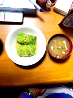 さばの味噌煮ロールキャベツ-レシピのメイン写真