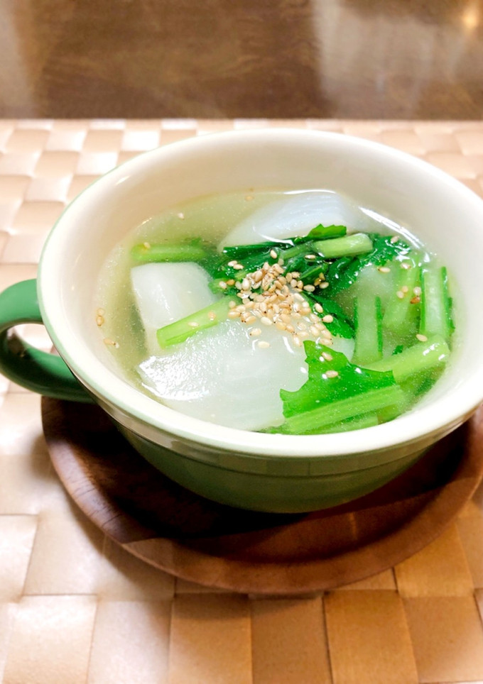 美味しさまるごと★かぶの中華風スープ-レシピのメイン写真
