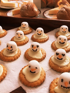 雪だるまクッキー♡-レシピのメイン写真