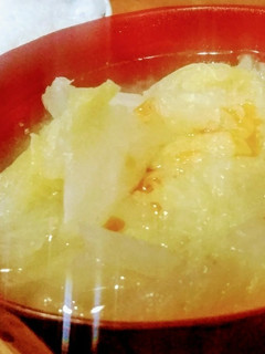 くたくた白菜のごまみそスープ-レシピのメイン写真