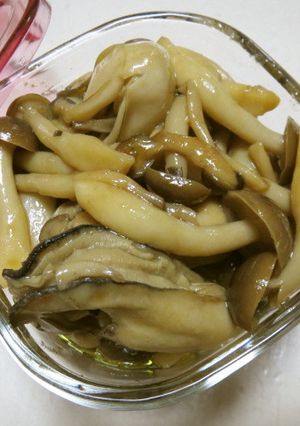 牡蠣としめじの甘辛煮 オリーブオイル漬け-レシピのメイン写真