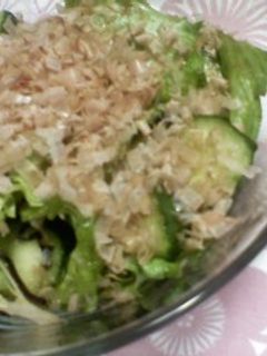 レタスと塩昆布のサラダ♫-レシピのメイン写真