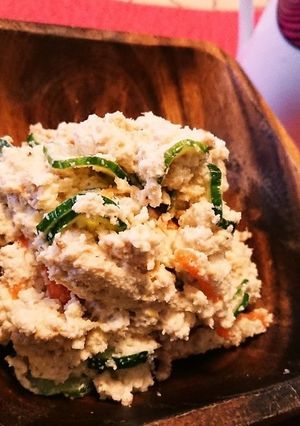 止まらない!胡麻味噌おからサラダ✳-レシピのメイン写真