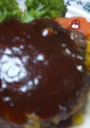 簡単♪　～1分でできるハンバーグソース～-レシピのメイン写真