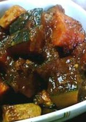 鶏肉とかぼちゃのカレーケチャップ煮-レシピのメイン写真