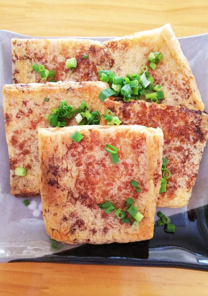 簡単！ゆず味噌の油揚げはさみ焼き-レシピのメイン写真