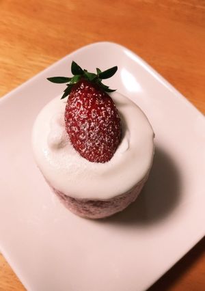 フレッシュ苺のムース♡-レシピのメイン写真