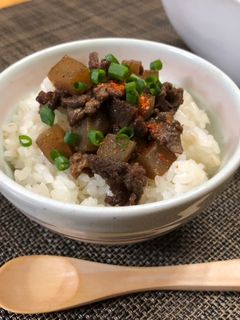 ☆ご飯のお供に!牛肉と蒟蒻の甘辛煮♪-レシピのメイン写真