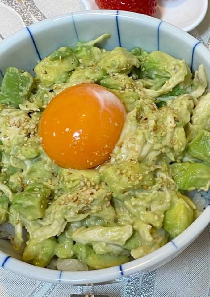 アボカドとささみの和風丼-レシピのメイン写真