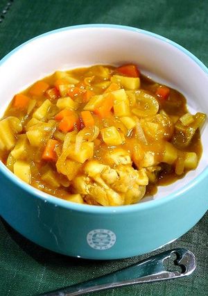レンジで簡単！とろとろ鶏☆チキンカレー-レシピのメイン写真